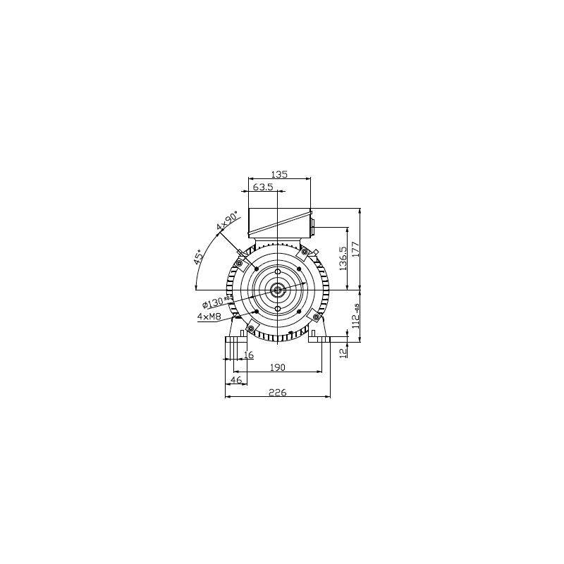 MOTOR SIEMENS 4,3 KW 1LE1002-1BB23-4NA4–ZY99 - Obrázek 2