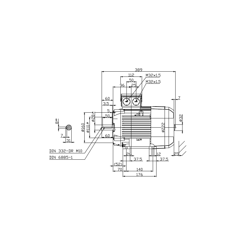MOTOR SIEMENS 4,3 KW 1LE1002-1BB23-4NA4–ZY99 - Obrázek 3